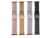 NEW Stainless Steel Watch Band Wrist Strap for Apple Watch iwatch 38mm 42mm Black