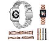 NEW Stainless Steel Watch Band Wrist Strap for Apple Watch iwatch 38mm 42mm Silver