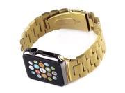 NEW Stainless Steel Watch Band Wrist Strap for Apple Watch iwatch 38mm 42mm Gold
