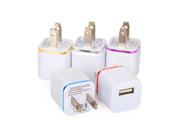 SEGMOI 5 Pack US Plug USB AC Power Charging Adapter Wall Travel Charger For iPhone 5 5S 6 6S 6Plus Samsung Galaxy Note LG NEXUS Tablet Mobile Phone