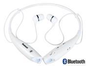 HV800 Wireless Bluetooth 4.0 On ear Sports Handsfree Headset Headphones White