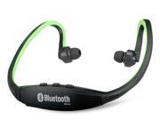 BS19 Wireless Bluetooth On ear Sports Headset Headphones Green