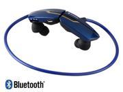 B99 Bluetooth 3.0 Stereo In ear Headset with Microphone Blue