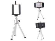 Tow Section Design Tripod for iPhone iPod Silver