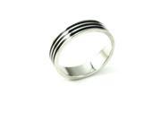 Trendy Concise Men s Finger Rings Fashion Romantic Titanium Stainless Steel Ring for Gifts 7