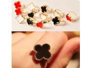 Wonderful Heart Shape Finger Rings Romantic Fashion Zinc Alloy Gold Plated Rings Jewelry for Women White