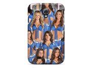 Shock dirt Proof Detroit Lions Cheerleaders Customes Case Cover For Galaxy S4