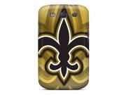 Quality Case Cover With New Orleans Saints Nice Appearance Compatible With Galaxy S3
