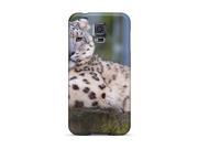 Sanp On Case Cover Protector For Galaxy S5 snow Leopard Relax