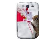 New Diy Design Snow Squirrels Sparrow Mail For Galaxy S3 Cases Comfortable For Lovers And Friends For Christmas Gifts