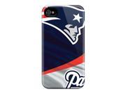 New Style Case Cover VUx3310OnTH New England Patriots Compatible With Iphone 4 4s Protection Case