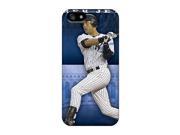Iphone 5 5s New York Yankees Print High Quality Tpu Gel Frame Case Cover