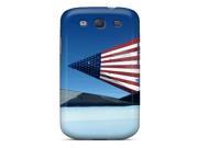 Galaxy S3 Case Cover Skin Premium High Quality American Flag F117 Case