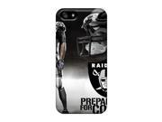Tpu Shockproof dirt proof Oakland Raiders Cover Case For Iphone 5 5s