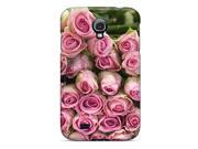 Top Quality Rugged Pink Roses Switzerl Case Cover For Galaxy S4