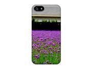 Iphone 5 5s Spring Field Print High Quality Tpu Gel Frame Case Cover