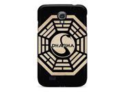 WoO3706EMhc Tpu Phone Case With Fashionable Look For Galaxy S4 The Dharma Initiative