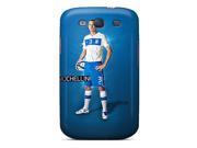 High Grade Flexible Tpu Case For Galaxy S3 Juventus Giorgio Chiellini On Blue Background