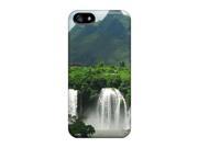s Fashion Protective Beautiful Ban Gioc Falls Case Cover For Iphone 5 5s