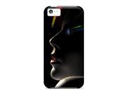 Protective Tpu Case With Fashion Design For Iphone 5c colourfull Hairs