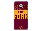 Schools Hard Case For Samsung Galaxy S7 ASU Fear the Fork Design Protective Phone S7 Covers Fashion Samsung Cell Accessories