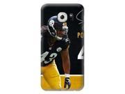 NFL Hard Case For Samsung Galaxy S7 Troy Polamalu Pittsburgh Steelers Design Protective Phone S7 Covers Fashion Samsung Cell Accessories