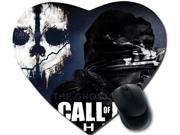 for Call of Duty Series Heart shaped Mouse Pad 8 x 9