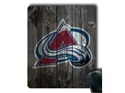 for Colorado Avalanche on Wood Rectangle Mouse Pad 8 x 9
