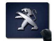 for Peugeot Logo Oblong Mouse Pad 15.6 x 7.9