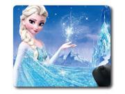 for Elsa Frozen with Rectangle Mouse Pad 8 x 9