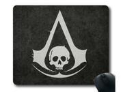 for Assassins Creed IV Black Flag Grey Logo Rectangle Mouse Pad 10 x 11