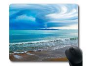 for Sky Typhoon Clouds Funnel Coast Beach Sand Waves Ocean 61599 Mousepad Customized Rectangle Mouse pad 8 x 9