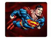 for Flying Superman on Red Rectangle Mouse Pad 8 x 9