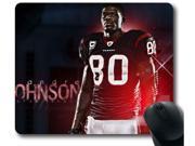 for Sports NFL Football Andre Johnson Houston Texans Mouse Pad Rectangle Mousepad 15.6 x 7.9