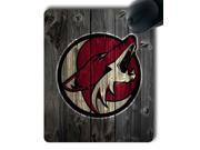 for Phoenix Coyotes on Wood Rectangle Mouse Pad 9 x 10