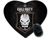 for Call of Duty Series Heart shaped Mouse Pad 15.6 x 7.9