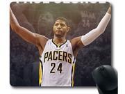 for NBA Paul George Pacers Basket Mouse Pad Rectangle Mousepad 9 x 10