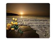 Christian Bible verses Isaiah Mouse pads Non Slip Rubber Gaming Mouse Pad 10 x 11