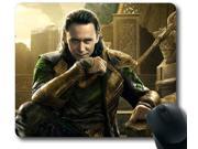 Movies Loki Tom Hiddleston Thor The Dark World Mouse Pad Rectangle Mousepad Designed by the Micase 8 x 9