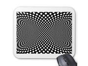 Optical Illusion Spatial Geometric Design Mouse Pad 10 x 11