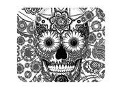 Rose Sugar Skull Skeleton Image Special Made for Rectangle Computer Game Mouse Pad Mat Cloth Cover Non slip Backing 10 x 11