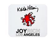 ROBIN YAM Personalized Keith Haring Rectangle Non Slip Rubber Mousepad Gaming Mouse Pad RYMP15500 9 x 10