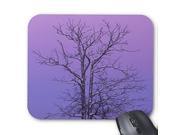 Custom Rectangle Mousepad Two Trunked Tree At Sunrise; Chippewa County Mouse Pad 9 x 10