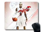Generic LeBron James Miami Heat NBA Sports Mouse Pad Mouse Mat Rectangle by idesigntown 10 x 11