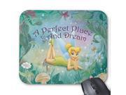 Litaz Customized Non Slip Rubber Mousepad Tinker Bell Laying Down Mouse Pad 8 x 9