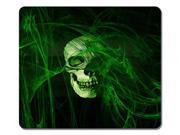 Style Funny Green Skull mouse pad Design Rectangle Non Slip Rubber Durable Gaming Mouse Pad Mousepad Mat 9 x 10
