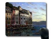 Enjoy happy life ouse Mat Venice town Office Computer Mouse Pad 9 x 10