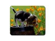 Cute puppy beagle Large Mousepad Mouse Pad Great Gift Idea 10 x 11