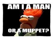 Funny Beaker Muppets Meme Custom Pillowcase Rectangle Pillow Cases 65*50CM two sides