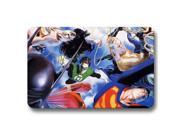 Non Slip Door Mat Floor Pads Indoor Door Customize Justice League 18 x 30